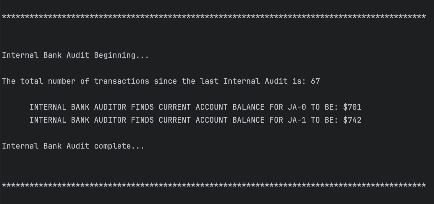 Banking System Simulation